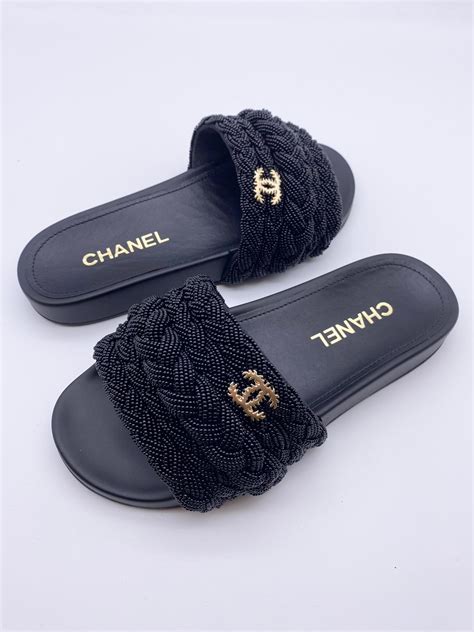 chanel mules slides|Meer.